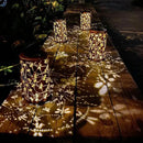 2 Pack Solar Lanterns Outdoor Hanging Lantern Lights, Dragonfly Hollowed-Out Metal Decor Lantern, Waterproof LED Decorative Garden Light - Delicate Garden Decoration for Patio, Yard by GreenHaven Gardens