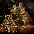2 Pack Solar Lanterns Outdoor Hanging Lantern Lights, Dragonfly Hollowed-Out Metal Decor Lantern, Waterproof LED Decorative Garden Light - Delicate Garden Decoration for Patio, Yard by GreenHaven Gardens