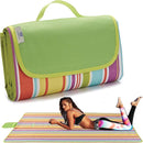 Beach Blanket Extra Large Picnic Blanket Outdoor Blanket Waterproof Sand Free Oversized Camping Mat Foldable Portable Handy Tote for Travel Sports Home Yoga Park Grass Lawn, 79"x57" by TinyTreasures Baby Boutique