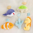 Ocean Animals Baby Crib Mobile - Musical Baby Mobile for Crib with 12 Lullabies for Boys & Girls, Baby Mobile for Bassinet for New Borns, Nursery Mobiles, Fits Standard Cribs by TinyTreasures Baby Boutique