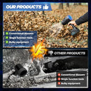 Saker Cordless Leaf Blower Portable Dust Cleaner Handheld Lightweight Blowers 180000 RPM with Adjustable Speed for Patio Cleaning, Drying,Camping Gift 2 Batteries BF170 Black by GreenHaven Gardens