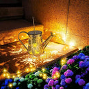 Solar Garden Lights Outdoor, Solar Watering Can Lights Garden Decor Gifts for Grandma Mom, Sun Moon Waterproof Hanging Lantern with String Lights, Yard Decoration for Patio Porch Lawn Backyard Pathway by GreenHaven Gardens