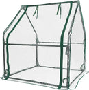 Gardzen Mini Greenhouse Heavy Duty Portable Green House, Clear Tent Small Greenhouse for Indoor Outdoor Plants 36.2”(L) x36.2”(W) x42.5”(H) by GreenHaven Gardens
