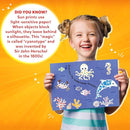 Skillmatics Sun Paper Art Kit - STEM Craft Kit for Kids with Decorative Paper, Stencils & Markers, Create with Sunlight, Mess-Free, Indoor Fun, Gifts for Ages 4, 5, 6, 7, 8, 9, 10, 11, 12 by TinyTreasures Baby Boutique