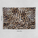 HZOHNAGO Leopard Print Tapestry Nature Wildlife Vintage Cheetah Fur Spot Animal Skin Wild Animals Spots Printed Wall Tapestry Painting Wall Hanging for Bedroom Living Room Dorm 90" W x 60" H by CozyNest Decor
