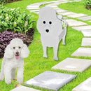 Poodle Dog Planter Plant Pots,Cute Garden Dog Flower Planter,Dog Planters Birthday Gifts for Women,Office,Indoor/Outdoor Decor（9.45 * 8.35 * 13.39in） by GreenHaven Gardens