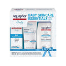 Aquaphor Baby Skin Care Essentials Gift Set with Baby Wash and Shampoo (16.9 Fl Oz) + Healing Ointment for Chapped Skin and Drool Rash (7Oz) + Diaper Rash Cream (3.5Oz), Hypoallergenic by TinyTreasures Baby Boutique
