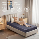 2 Pack Waterproof Mattress Protector, Twin XL Size Mattress Pad with Deep Pocket 6"-15" Depth, Soft Breathable Dirt-Proof Single Bed Mattress Cover for Bedroom, Dorm Room (Navy Blue) by TinyTreasures Baby Boutique