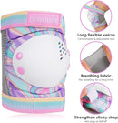 BOSONER Kids/Youth Knee Pad Elbow Pads for Roller Skates Cycling BMX Bike Skateboard Inline Rollerblading, Skating Skatings Scooter Riding Sports by TinyTreasures Baby Boutique