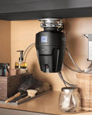 Moen Chef Series 1 HP Continuous Feed Garbage Disposal, Power Cord Included, EX100C by CozyNest Decor