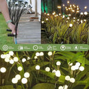 ANTQUE 2 Pack New Upgraded Swaying Starburst Solar Garden Lights, Vibrant Waterproof Outdoor Lights for Yard Patio Pathway Decoration by GreenHaven Gardens