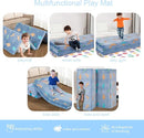 MeMoreCool Kids Floor Futon Mattress Large 6x4 FT, Thicken Foam Tatami Mattress for Children Play Area, Foldable Sleeping Pad Crawling Tatami Mat for Playroom, Dinosaur by TinyTreasures Baby Boutique