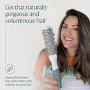 Small Round Brush for Precise Styling and Manageable Blowouts (0.75 inch) - Salon-Quality Tool for Wet or Dry Hair (Not Electrical) by TinyTreasures Baby Boutique