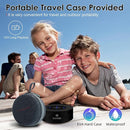 XLEADER Small Bluetooth Speaker (Travel Case Provided) Portable Wireless, HD Sound&Rich Bass, Touch Design, 12H Playtime, Support Aux Input, Micro SD, Mic, for Laptop PC Office Bathroom, Car, Gifts by TinyTreasures Baby Boutique