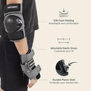 Retrospec Knee Pads, Elbow Pads & Wrist Guards for Men, Women & Kids - Protective Gear for Skateboarding, Roller Skate, Rollerblade, BMX & Scooter - Multi Sport Pad Set by TinyTreasures Baby Boutique
