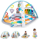 Baby Einstein 4-in-1 Kickin' Tunes Music and Language Play Gym and Piano Tummy Time Activity Mat by TinyTreasures Baby Boutique