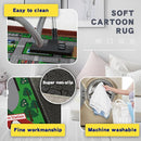 Play Mat 5'x 6'6" Car Rugs for Kids Toy Cars Kids Carpet City Pretend Play Non-Slip Washable by TinyTreasures Baby Boutique