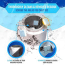 Washing Machine Cleaner Descaler 48 Pack - Value Size Deep Cleaning Tablets HE Front Loader & Top Load Washer, Septic Safe Eco-Friendly Deodorizer, Clean Inside Laundry Drum Tub Seal - 48 Count by CozyNest Decor