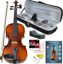 Bunnel Pupil Violin Outfit 1/8 Size Clearance By Kennedy Violins - Carrying Case and Accessories Included - Solid Maple Wood and Ebony Fittings RB300 by TinyTreasures Baby Boutique