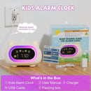 Honesorn Alarm Clock for Kids, Ok to Wake Clock for Kids, Cute Cat Kids Alarm Clock for Girls Boys Toddler, Kids Clock with 10 Night Lights, 7 Soothing Sounds, Auto-Off Timer, Child Lock, Cream White by TinyTreasures Baby Boutique