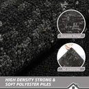 BEQHAUSE Dirt Trapper Door Mat 24"x36" Non-Slip Door Mats Washable Entryway Rugs Stain Resistant Doormat Absorbent Welcome Floor Mat for Front Back Door, Muddy Wet Shoes & Paws,Black by CozyNest Decor