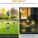 8 Pack Led Solar Torch Light with Flickering Flame Outdoor Waterproof Solar Flame Torch Garden Lights for Outside Yard Pathway Decoration by GreenHaven Gardens