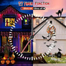 Hezbjiti 2Pack Total 800LED Halloween Lights Purple Orange Icicle Lights 32.8FT Halloween String Lights Outdoor Decoration 8 Modes 75 Drops Fairy Lights for Eaves Party Yard Garden Halloween Decor by GreenHaven Gardens