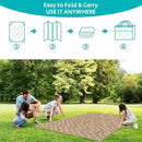 HEBE Outdoor Rug Waterproof 8x10, Reversible Plastic Straw Rug RV Camping Rug, Indoor Outdoor Patio Mat Clearance, Outside Carpet for Porch,Deck,Camper,Balcony,Backyard,Picnic by GreenHaven Gardens