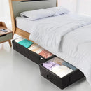 Closet Organizers and Storage - Maximize Space with Under Bed Storage Containers & Clothes Storage - Ideal Closet Organizer, Toy Storage Organizer & Underbed Storage (Black, 4 Pack) by CozyNest Decor