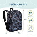 Wildkin 15-inch Kids Backpack – Durable, Padded, Adjustable for School & Travel - Black Camo by TinyTreasures Baby Boutique