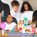 Science Kit for Kids,80 Science Lab Experiments,Scientist Costume Role Play STEM Educational Learning Scientific Tools,Birthday Gifts and Toys for 6 7 8 9 Years Old Boys Girls Kids by TinyTreasures Baby Boutique