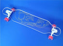 Clear Longboard Skateboard - Transparent Acrylic Long Boards with Light-Up LED Wheels for Smooth Rides - Ride The Streets in Style with Longboard Built for Beginners & Pros Alike by TinyTreasures Baby Boutique