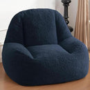 Homguava Bean Bag Chairs for Adults,Giant Beanbag Couch Adult Bean Bag Chair with Filler Included,Modern Lazy Sofa Comfy Chair for Living Room(Blue) by CozyNest Decor