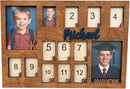 School Years Picture Frame Kids School Frame Graduation Photo holder K-12 Picture holder Kindergarten to Graduation display Photo Collage display Picture Frames pre K-12 Years (K-Graduation)) by TinyTreasures Baby Boutique