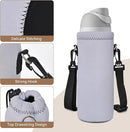 AUPET Water Bottle Bag Carrier,24oz/32oz Insulated Neoprene bottle Sling Holder Case Pouch Cover for 1000ML/750ML Bottles with Shoulder Strap for walking by TinyTreasures Baby Boutique