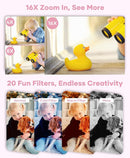 WONNIE Digital Camera 56MP, FHD 1080P Point & Shoot Camera with 32GB SD Card, 2 Batteries, and Lanyard, Ideal for Kids & Teens, Suitable Gift for Girls by TinyTreasures Baby Boutique