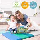 ECR4Kids SoftZone Turning Tiles Activity Mat, Folding Playmat, Contemporary by TinyTreasures Baby Boutique