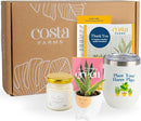 Costa Farms Live Plant Gift Box, Succulent Live Indoor Houseplant, Perfect Birthday and Holiday Gift, Includes Mini Succulent, Insulated Tumbler, Soy Candle, Collectible Sticker, Cute Room Decor by GreenHaven Gardens