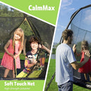 14FT 12FT 10FT 16FT Trampoline with Safety Enclosure, Anti-Rust Coating – ASTM Certified, Heavy-Duty Outdoor Trampoline with Ladder – for Kids & Adults by TinyTreasures Baby Boutique