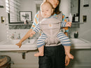 Ergobaby Omni Classic Baby Carrier Newborn to Toddler - Breathable Baby Carriers for Summer - All-Position Carrier with Lumbar Support (7-45 Pounds), Mesh, Pearl Grey by TinyTreasures Baby Boutique