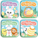 Easter Bath Book Set for Babies & Toddlers – 4 Colorful, Soft, and Waterproof Bath Books with Bunny & Animal Friends – Fun Bath Toys & Basket Stuffers – Perfect for Easter & Baby Showers by TinyTreasures Baby Boutique