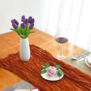 Mandy's Artificial Tulips 20 Stems Dark Purple PU Faux Flowers for Wedding Home Decor 13.5 Inch by CozyNest Decor
