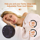 Sound Machine White Noise Machines for Home and Travel, Portable Sound Machine for Sleeping Adults & Baby by TinyTreasures Baby Boutique
