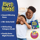 Skillmatics Rapid Rumble - Fast-Paced Board Game for Kids, Teens & Adults, Fun for Family Game Night & Educational Toy, Quick-Thinking Card Game, Gift for Ages 6, 7, 8, 9 & Up by TinyTreasures Baby Boutique