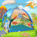 Kids Play Tents,the World of Dinosaurs Tents for Kids Indoor/Outdoor fun, Dinosaurs Dome Playhouse for Boys & Girls,Durable and Breathable Premium Material, Perfect Kid’s Gift- 47" x 47" x 43" by TinyTreasures Baby Boutique