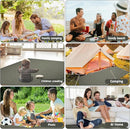 Waterproof Picnic Blanket 80 * 60 in Portable with Carry Strap for Beach Mat or Family Outdoor Camping Party, Park Blanket for Grass Park, Hiking, Travel by TinyTreasures Baby Boutique