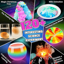 Science Kit for Kids,120 Science Lab Experiments,Scientist Costume Role Play STEM Educational Learning Scientific Tools,Birthday Gifts and Toys for 6 7 8 9 10-12 Years Old Boys Girls Kids by TinyTreasures Baby Boutique
