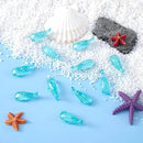 50Pcs Whale Miniature Figurines, Mini Resin Fake Fish Animal Sculptures Blue Ocean Theme Home Decoration for Fairy Garden Succulent Planter Moss Landscape Terrarium DIY Craft by GreenHaven Gardens