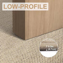LEKEEPGO Door Mat 36"x59", Non Slip Door Mat Indoor Entrance, Rubber Backing Front Indoor Door mat Washable Absorbent Low-Profile Entryway Entry Resist Dirt Inside Door Mats, Khaki by CozyNest Decor