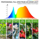 6-Head Grow Lights for Indoor Plants with Stand 54W, LED Plant Grow Light for Tall Houseplants, Bonsai Tree, Full Spectrum Growing Lamp with 4,8,12 Hr Timer, 24"-64" Adjustable Height by GreenHaven Gardens